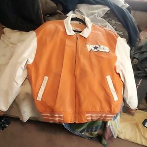 Vintage bomber Leatherman jacket ut vols